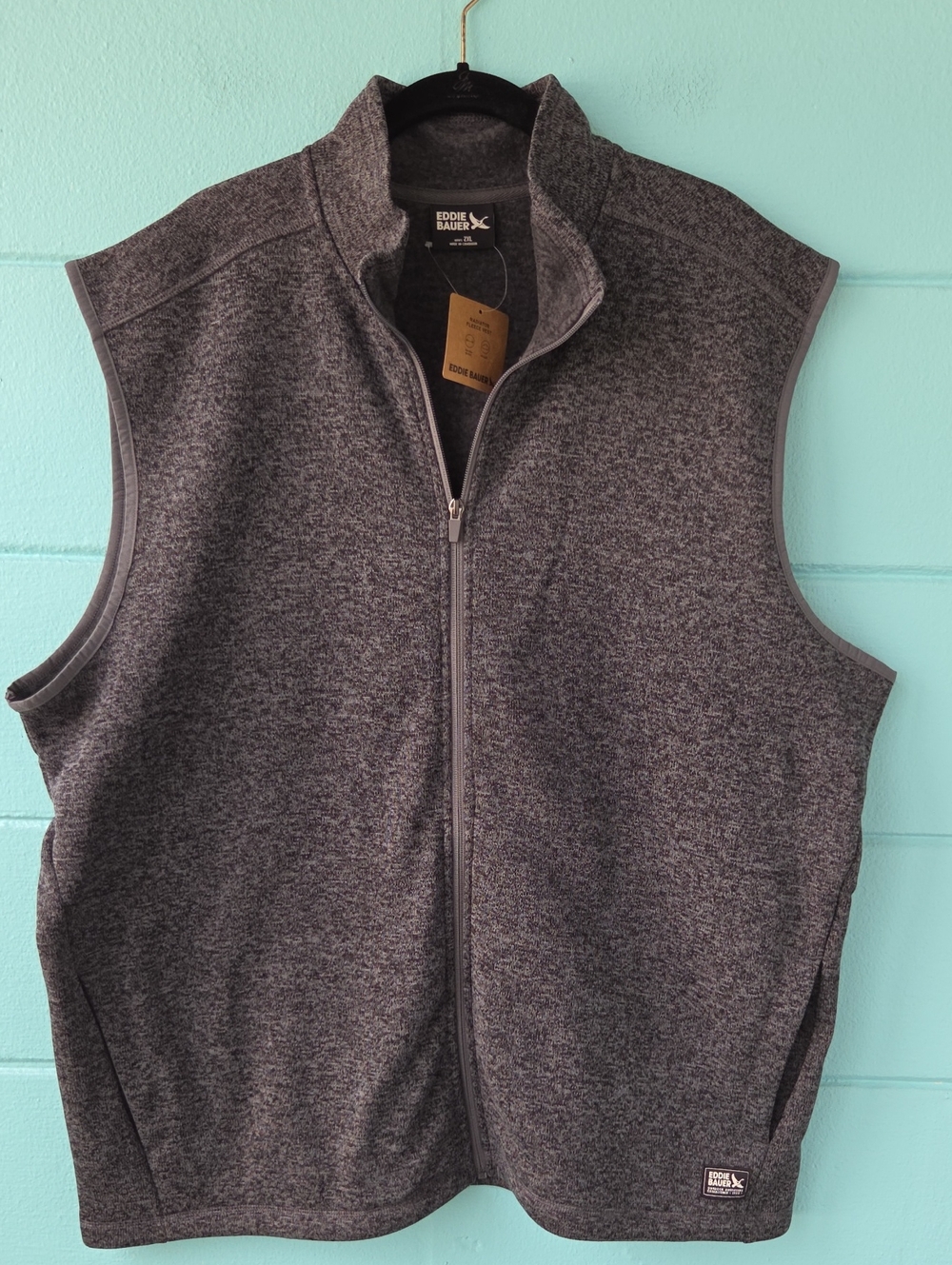 NWT " Eddie Bauer" Radiator Fleece Vest 3.0 Men's Size 2XL